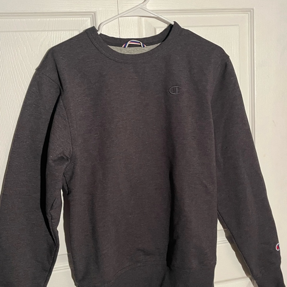 Champion Men's Dark Gray Sweater
